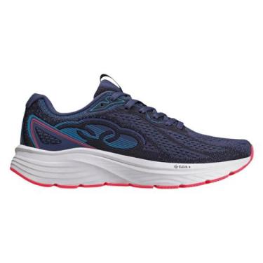 Imagem de Tênis Feminino Olympikus 43271285 Challenger 5 Running, Stone, Marinho