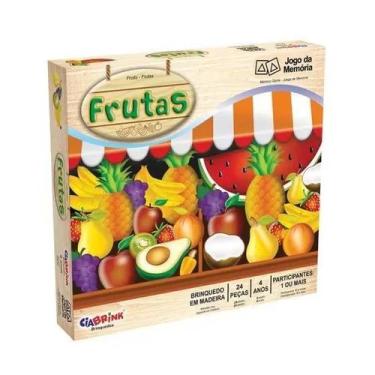 Imagem de Jogo Da Memória Frutas Ref. 209 Jogo Da Memoria Frutas Ref. 209 - Ciab