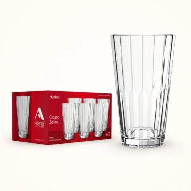Imagem de Copo de vidro long drink zaira 470 ml - Allmix