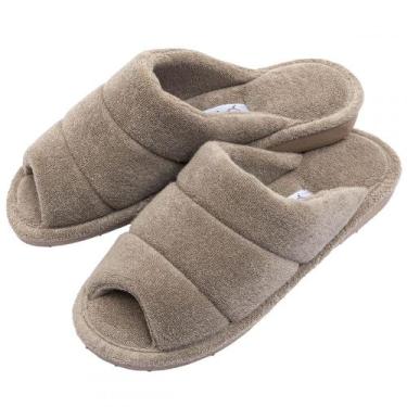 Imagem de Pantufa Atoalhada Anatômica PUFF - Caqui - 37/38, Caqui, 37/38