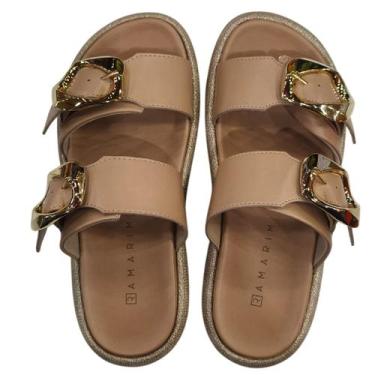 Imagem de Sandalia feminina ramarim 2555204 papete tamanco slide anatomica ortop