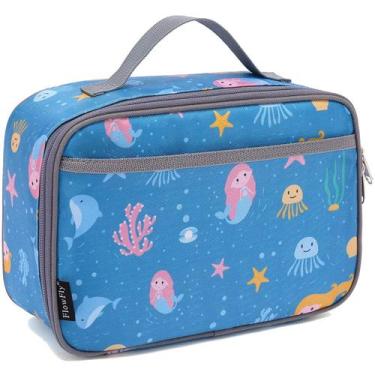 Imagem de Lancheira FlowFly Kids Isolated Soft Bag Mini Cooler Mermaid