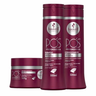 Imagem de Kit Haskell Pós-Progressiva Tratamento (3 Produtos)