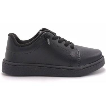 Imagem de Tenis Infantil Feminino Molekinha 2574.123, Preto preto, 33