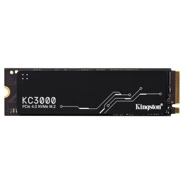 Imagem de SSD M.2 KC3000 NVME Alto Desempenho Uso Profissional e Pessoal 512GB Preto Kingston Original Lacrado