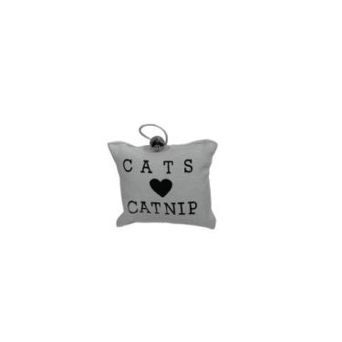 Imagem de Kit c/ 3 Brinquedo para gato almofada com CATNIP 7cm - Dalla Valle