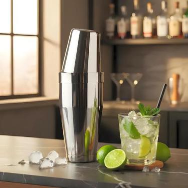 Imagem de Coqueteleira Dupla Inox 500/750ml Bartender Drinks - Import
