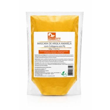 Imagem de Máscara Argila Amarela Colágeno Dermare 500g Facial Corporal
