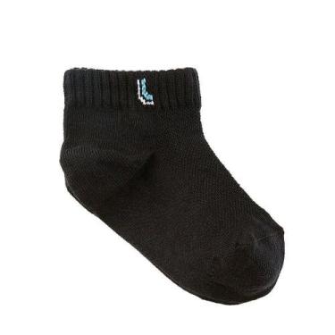 Imagem de Kit 3 Pares Meias Lupo Infantil Algodão Sport Conforto 2725, 24/29, Pr