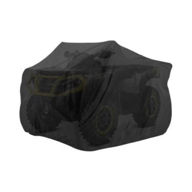Imagem de Capa Para ATV Preta, Resistente, Impermeável E À Prova De Vento, Prote