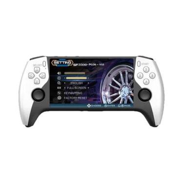 Imagem de Console De Jogo Portátil Retrô Com Tela Grande 5.0, Joysticks Duplos, 