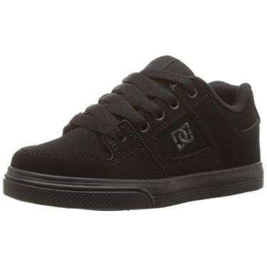 Imagem de DC Pure Kids t nis de skate, Preto, 3 Little Kid
