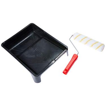 Imagem de Conjunto de Pintura Antirrespingo 3 Peças, Pincéis Atlas 2003, Pacote de 6