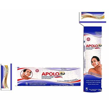 Imagem de Algodão Disco Apolo 70G Kit Com 20 Unidades