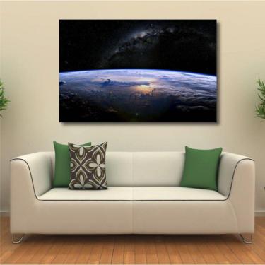 Imagem de Quadro decorativo -Espaço Ficção Científcia - Tela em Tecido