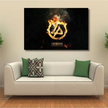 Imagem de Quadro decorativo Linkin Park - Artístico - Tela em Tecido