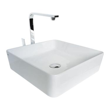 Imagem de Cuba de Apoio Cerâmica Reno RC 350