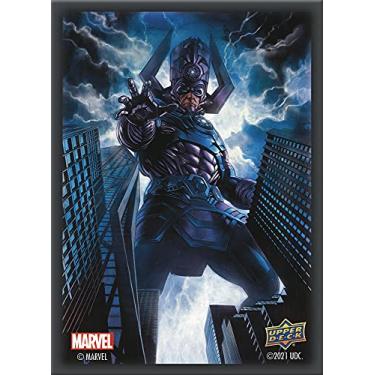 Imagem de Upper Deck Capas para Cartas Marvel Galactus Roxo 65 Peças Plástico