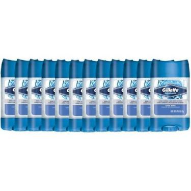 Imagem de Kit Com 12 Desodorantes Clear Gel Cool Wave 82G - Gillette