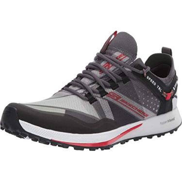 Imagem de Skechers Go Run Speed Trail Charcoal/Red Men's 7.5, Women's 9