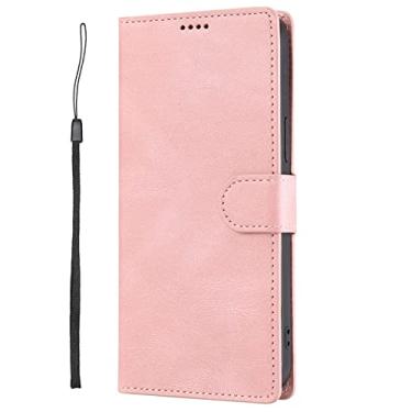 Imagem de Capa de carteira de couro para Samsung Galaxy S22 S21 S20 FE Lite S10 E S9 S8 S7 Edge Note 8 9 10 20 Ultra Plus capa de telefone, ouro rosa, para Galaxy S20 Ultra