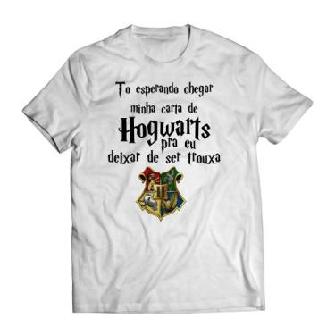 Imagem de Camiseta Personalizada Harry Potter Carta De Hogwarts - Hot Cloud Shop