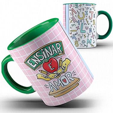 Imagem de 11f caneca professores ensinar ato de amor