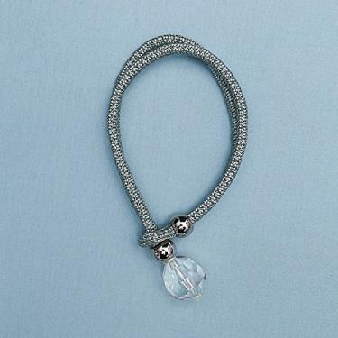 Imagem de 1 peça de cristal frisado cortina de borla tieback quarto acessórios suportes de cortinas fivela corda decoração para casa cordão cortina atadura, J, 1 peça