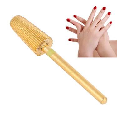 Imagem de Ferramentas de arte para unhas, brocas de unhas 5 em 1, pontas de lixa para polimento de unhas, acessórios para polidor de unhas, ferramenta de remoção de esmalte de unhas de liga de tungstênio cabeça de polimento de unhas (#1)