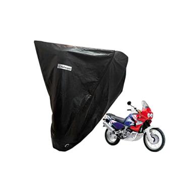 Imagem de Capa Cobrir Moto Chuva Sol Forrada Honda Xrv 750 Africa Twin cor:preto (GG)