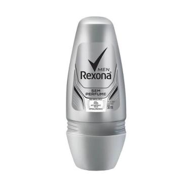 Imagem de Desodorante Antitranspirante Roll On Rexona Men Sem Perfume 50ml