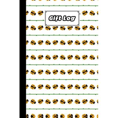 Imagem de Gift Log: Premium Ladybugs Cover Gift Log Book, Perfect For Bridal & Baby Showers, Weddings, Birthdays, Anniversaries, Christmas & More, 120 pages, Size 6" x 9"