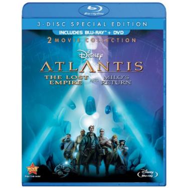 Imagem de Atlantis: The Lost Empire / Atlantis: Milo's Return: Two-Movie Collection (Three Disc Blu-ray / DVD Combo)
