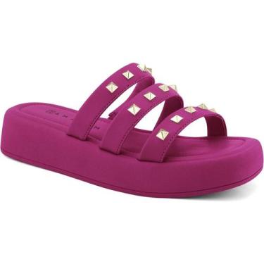 Imagem de Sandália Papete Flatform Tendência 22-39205 Ramarim Pink