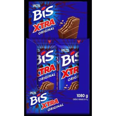 Imagem de Chocolate Lacta Bis Xtra Original 45G - 24 Unidades - Mondelez Do Bras
