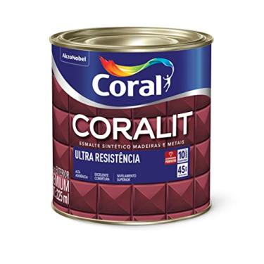 Imagem de CORALIT ULTRA RESISTENCIA ALTO BRILHO MARROM CONHAQUE 225ML - CORAL