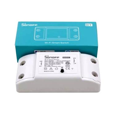 Imagem de Sonoff Basico R2 1ch Interruptor Wifi Ewelink Ios E Android Automação Alexa Google Home