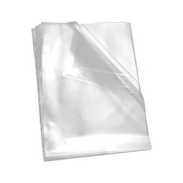 Imagem de Embalagem Saco Plástico Transparente Alto Brilho PP Tamanhos (10 x 20)