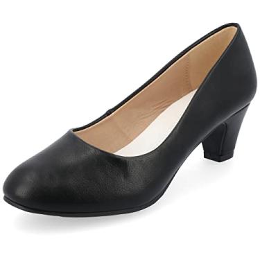 Imagem de Journee Collection Womens Comfort Fit Round Toe Classic Pumps