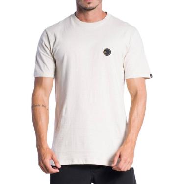 Imagem de Camiseta Quiksilver Patch Round Color SM24 Off White