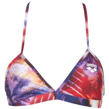 Imagem de Arena Palm Tie Back Top - Women's - mirtilla/Multicolor, 26