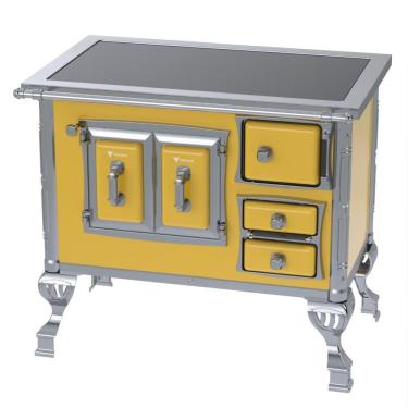 Imagem de Fogao a Lenha Venax GII n 1 Sec XVIII Premium Amarelo