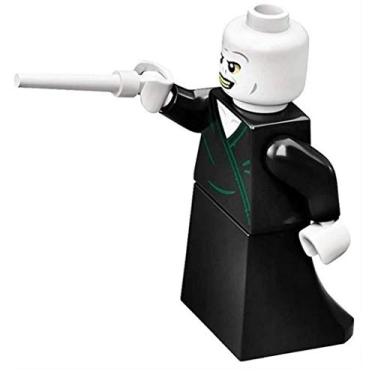 Imagem de LEGO Harry Potter: Lord Voldemort Minifigure with White Wand