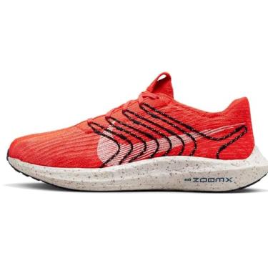 Imagem de Nike Tênis de corrida masculino Pegasus Turbo Next Nature, Bright Crimson White Hot Punch 600, 8.5