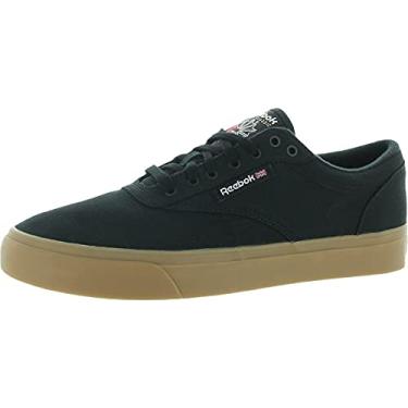 Imagem de Reebok Tênis unissex adulto Club C Coast, Preto/Branco/Reebok Lee, 8.5 Women/7 Men