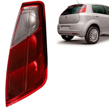 Imagem de Lanterna Punto 2007 a 2012 Bicolor - Lado Direito