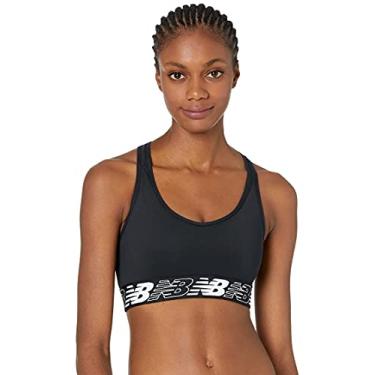 Imagem de New Balance Sutiã feminino NB Pace 3.0, Preto, G