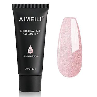 Imagem de AIMEILI Clear Quick Builder Gel 30 ml 28.3 g Ferramenta de extensão de unhas Poly Nail Gel - 060