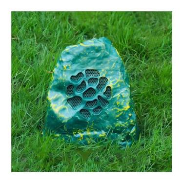 Imagem de Sistema de som de gramado à prova d'água para uso ao ar livre, pedra sintética, Rockery, alto-falante, jardim, parque, gramado, alto-falante de 12,7 cm (cor: A)