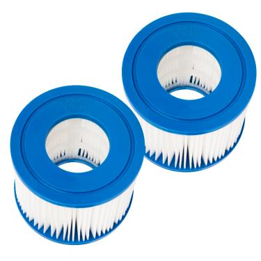 Imagem de WuYan Cartucho de filtro para Tipo D VII, bomba de cartucho de substituição compatível com cartucho de filtro Intex tipo D Piscinas termais de spa, pacote com 2